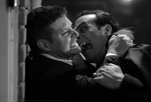 Supernatural Dean And Dracula (Monster Movie)