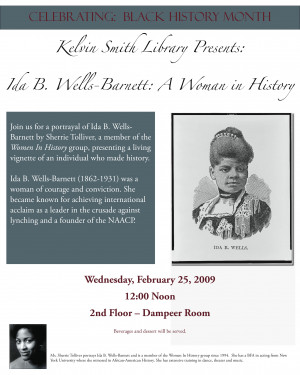 Read articles about Ida B. Wells-Barnett on Project Muse & NetLibrary
