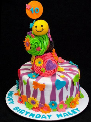 birthday cake ideas for 10 year old girl