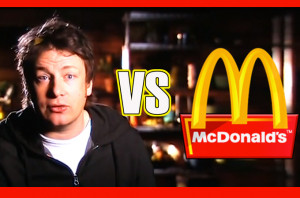 Hamburger Chef Jamie Oliver Wins the war against McDonalds!