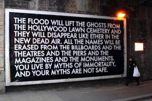 Street Artist Robert Montgomery Vandalizing London with Situationist ...