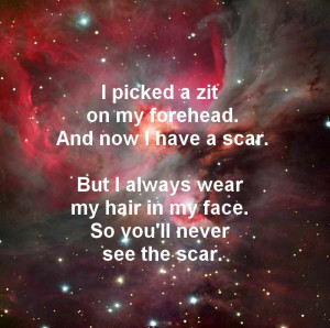 funny, hipster, indie, nebula, pink, quote
