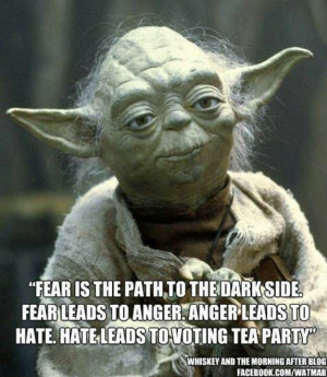 Yoda says 