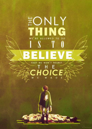 quote by Levi from Shingeki no Kyojin