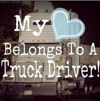 ... love a truck driver my heart belongs to a truck driver trucker husband