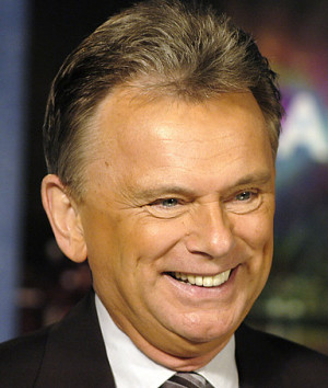 PAT SAJAK,; host of Wheel of