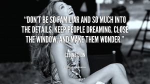 Celine Dion Inspirational Quotes