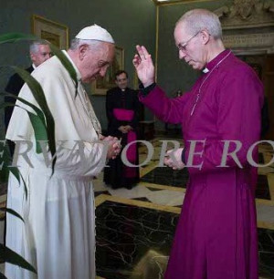 Mr. Welby “blesses” Mr. Bergoglio