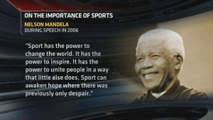 Nelson Mandela sports quote