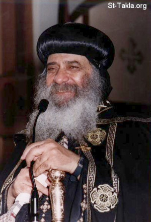 St-Takla.org Pope Shenouda III Photos صور الأنبا شنودة ...