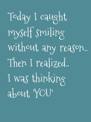 it cutely says that.. you are the only thing in my mind.. all the time ...