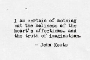 Love Keats