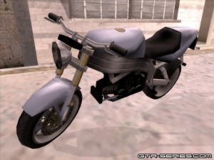 ... large round headlight too. LOL to be honest, GTA San Andreas' FCR 900