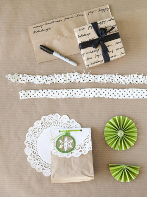Brown Paper Gift Wrapping Ideas
