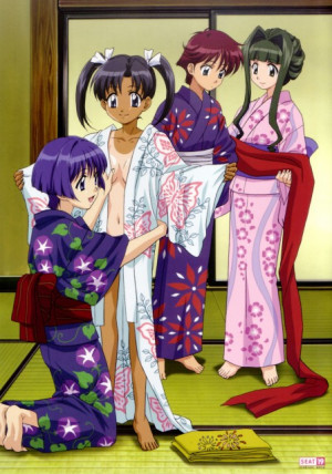 Anime Guy Kimono