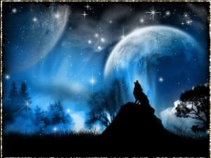 wolf moon blessings to you all tonight we celebrate the wolf moon wolf ...