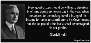 More Cordell Hull Quotes