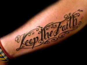 the faith keep the faith quote tattoos faith tattoos tattoos tattoo ...