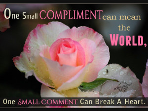 Compliment Quotes Graphics, Pictures