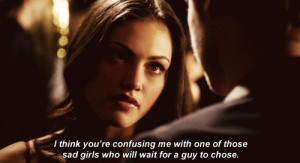 ... image include: phoebe tonkin, the secret circle, girl, quote and sad