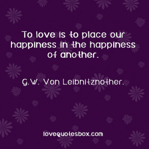 Our Happiness - Love Quotes Box