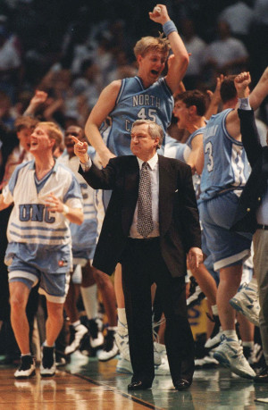 he's surpassed UNC's Dean Smith as the greatest coach in ACC history ...
