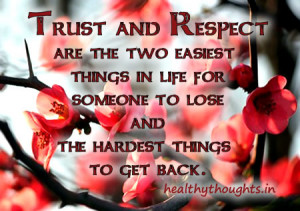 Trust and Respect