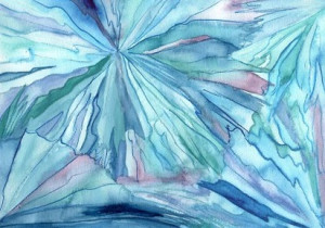 Sugar Crystals Under Microscope