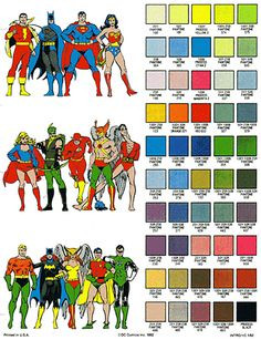 Comic Books, Super Heroes & Cahtoons