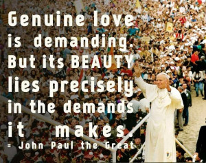 Blessed Pope John Paul II (The Great)
