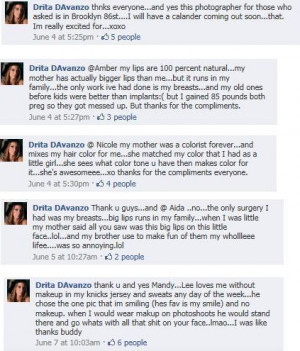 drita from mob wives evil eye tattoo. Mob Wives: Revelations From