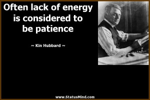 Quotes About Lack of Patience