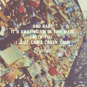 quote #love #paris #lock #bridge #code #maze #lyrics #justin # ...