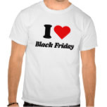 heart Black Friday T-shirts