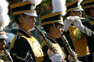 PHOTO 6: Mountain View High School Spartan Marching Band members Tim ...