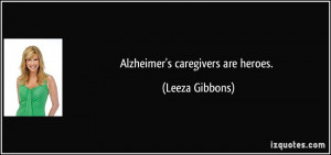 Alzheimers Caregiver Quotes