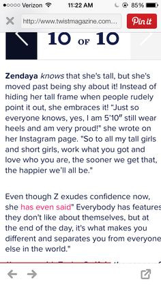 Zendaya Quote