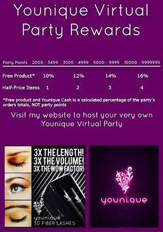 Host a party! It's easy & you could earn free products!