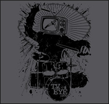 The Stooges T-Shirt - Punk Drum T-Shirt - Iggy Pop Shirt - Monkey Tee