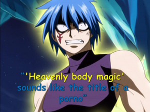 fairy tail funny message