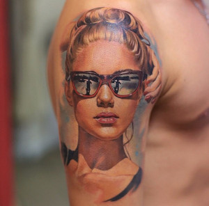 based tattoo artist Valentina Ryabova has a knack for creating tattoos ...
