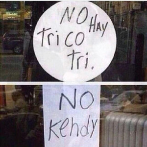 No Hay Trico Tri • No Kendy
