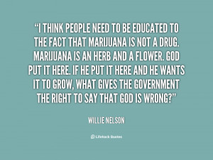 Marijuana Not Drug Herb And