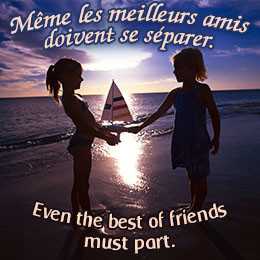 ... French quotes about family relations and friendship are nonetheless