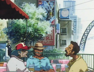 Antonio, Carlos and Jobim playing cards