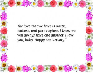 Wedding anniversaries is a day when you (Couple) remember the old ...