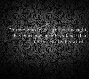 Power Of Silence Quote
