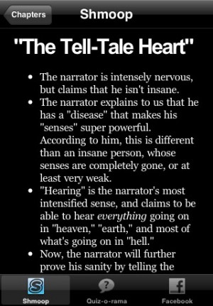 More apps related The Tell-Tale Heart Study Guide & Quiz-o-Rama
