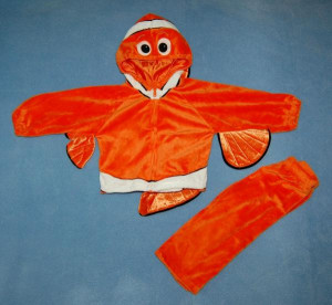 ... NEMO Orange Fish Costume Infant Baby Sz 12-18 m Months Halloween