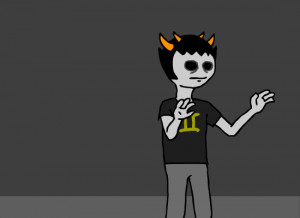 homestuck submission karkat sollux animated GIF